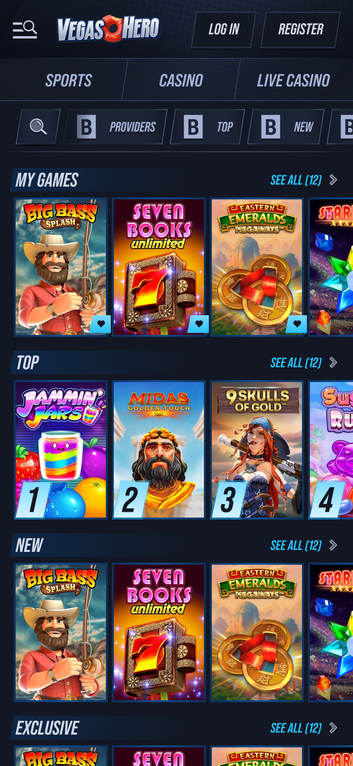 vegas hero Gameplay