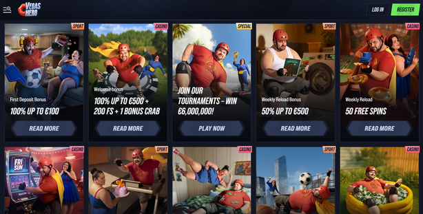 vegas hero Gameplay