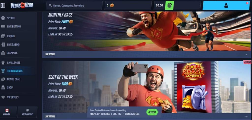 vegas hero Gameplay